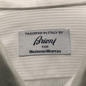 3 Brioni mens long sleeve shirts with cuffs